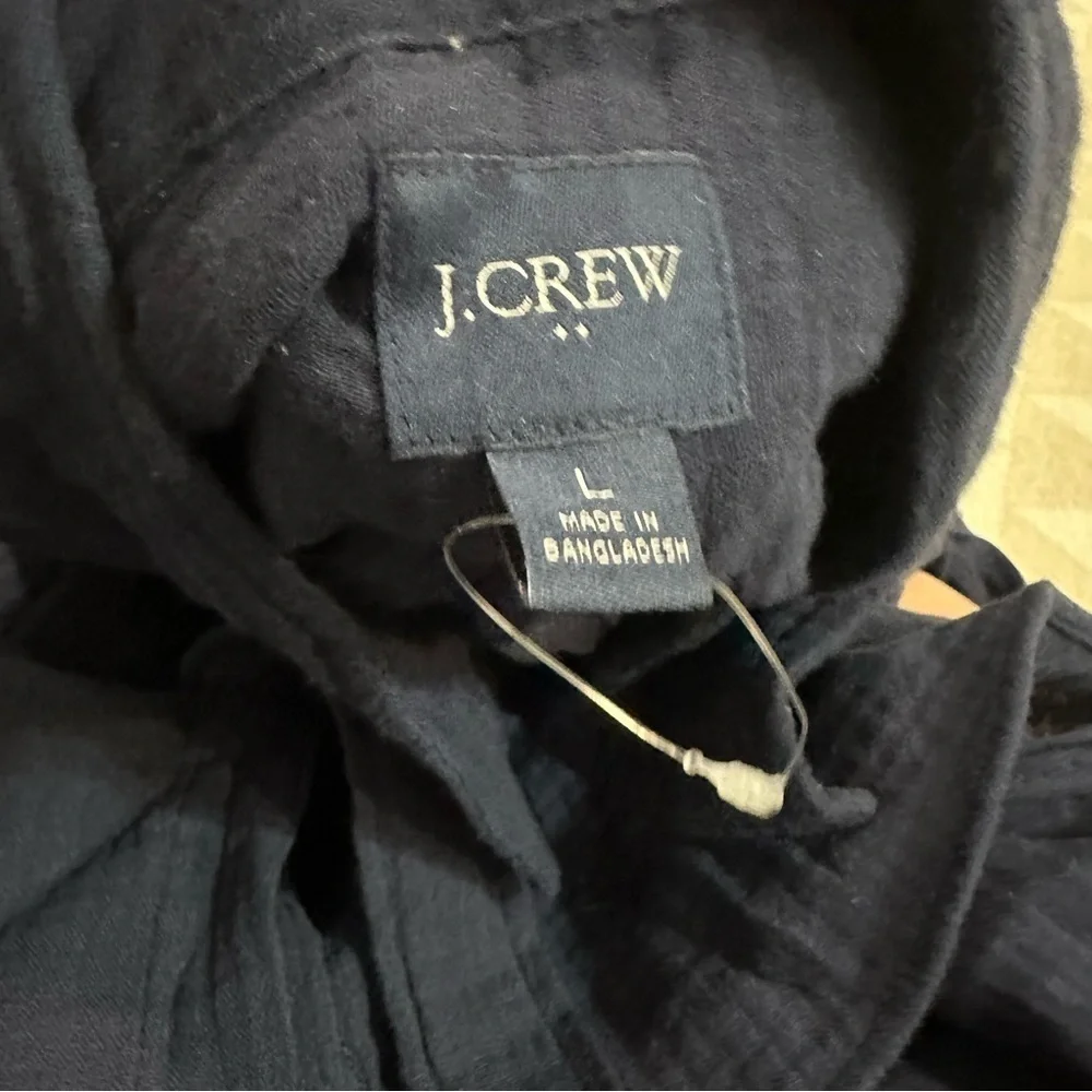 J crew Gauze button-up shirt